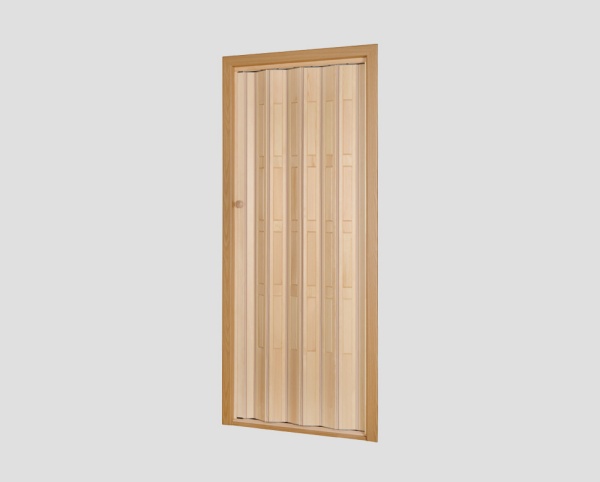 Drewniane drzwi harmonijkowe